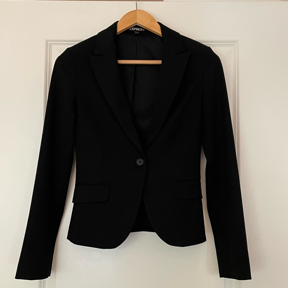 Express Black Women’s Blazer (0 / XS)